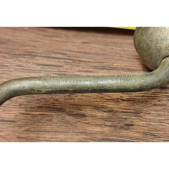 Antique Walden Worcester Metal Hand Drill Pat 0ct 1918 1/2in 6016 (see descripti - Picture 3 of 3
